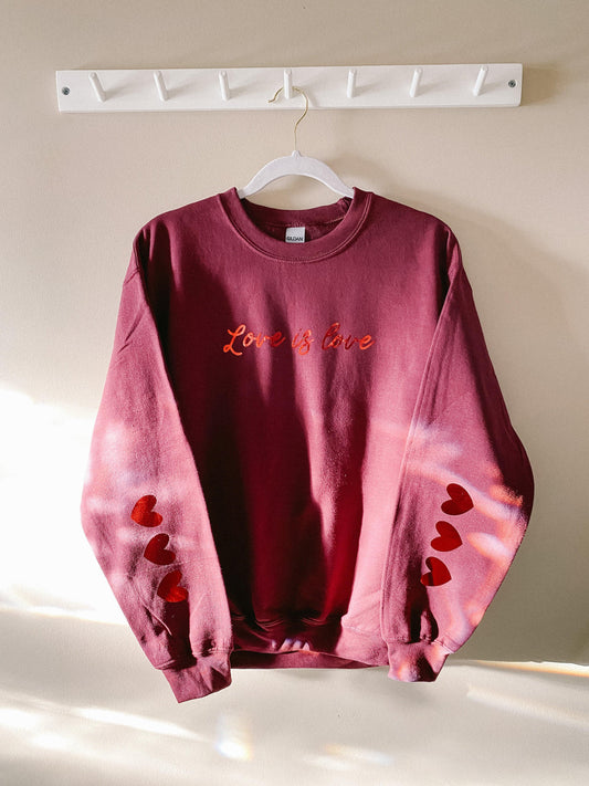 Love is Love crewneck (Limited Edition) - Made of Honour Co.
