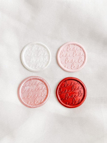 Love Letter wax seals - Set of 9 - Made of Honour Co.