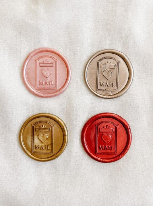 Mailbox wax seals - Set of 9 - Made of Honour Co.