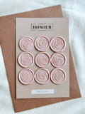 Rose wax seals - Set of 9 - Made of Honour Co.