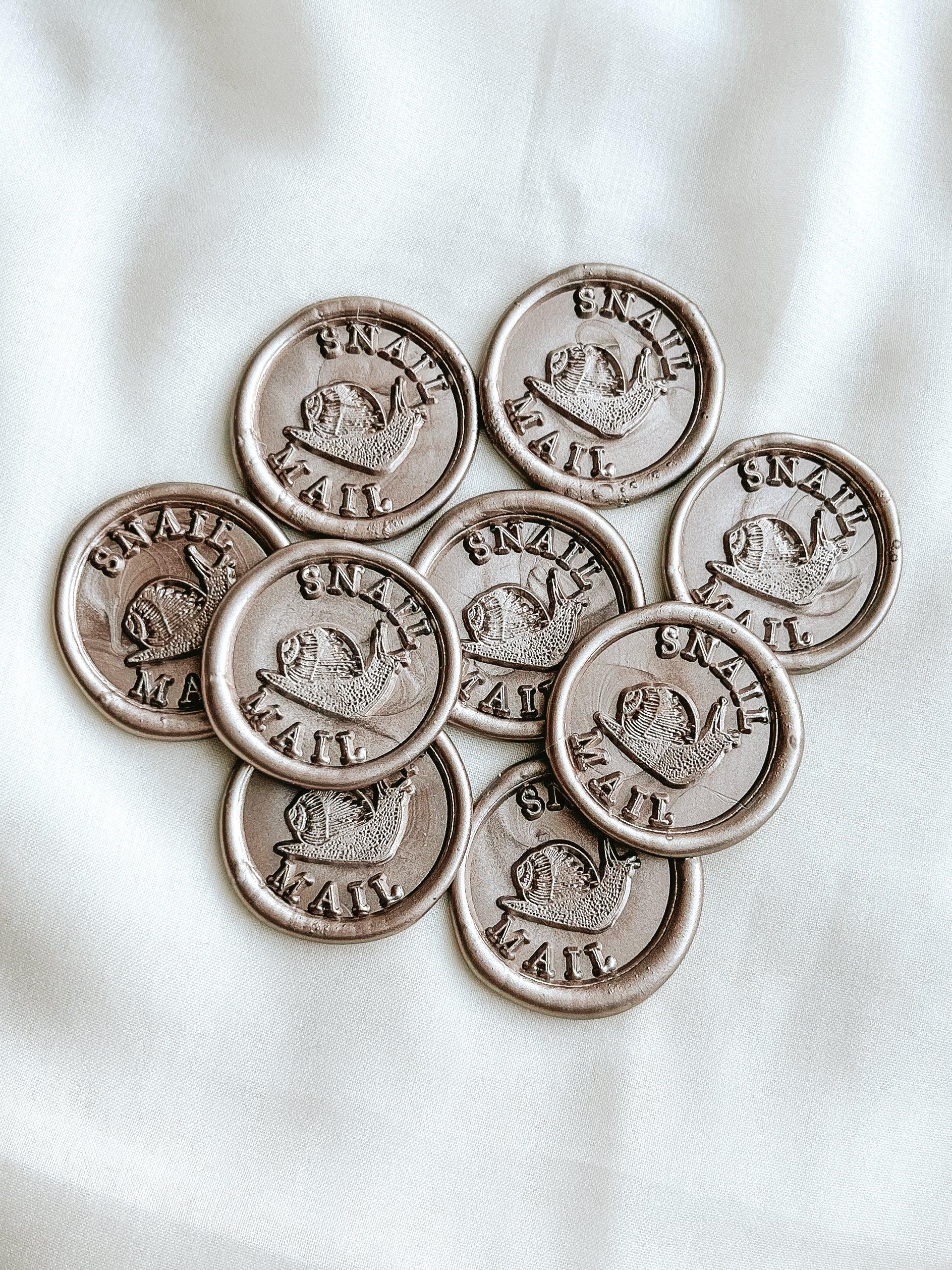 Snail Mail wax seals - Set of 9 - Made of Honour Co.