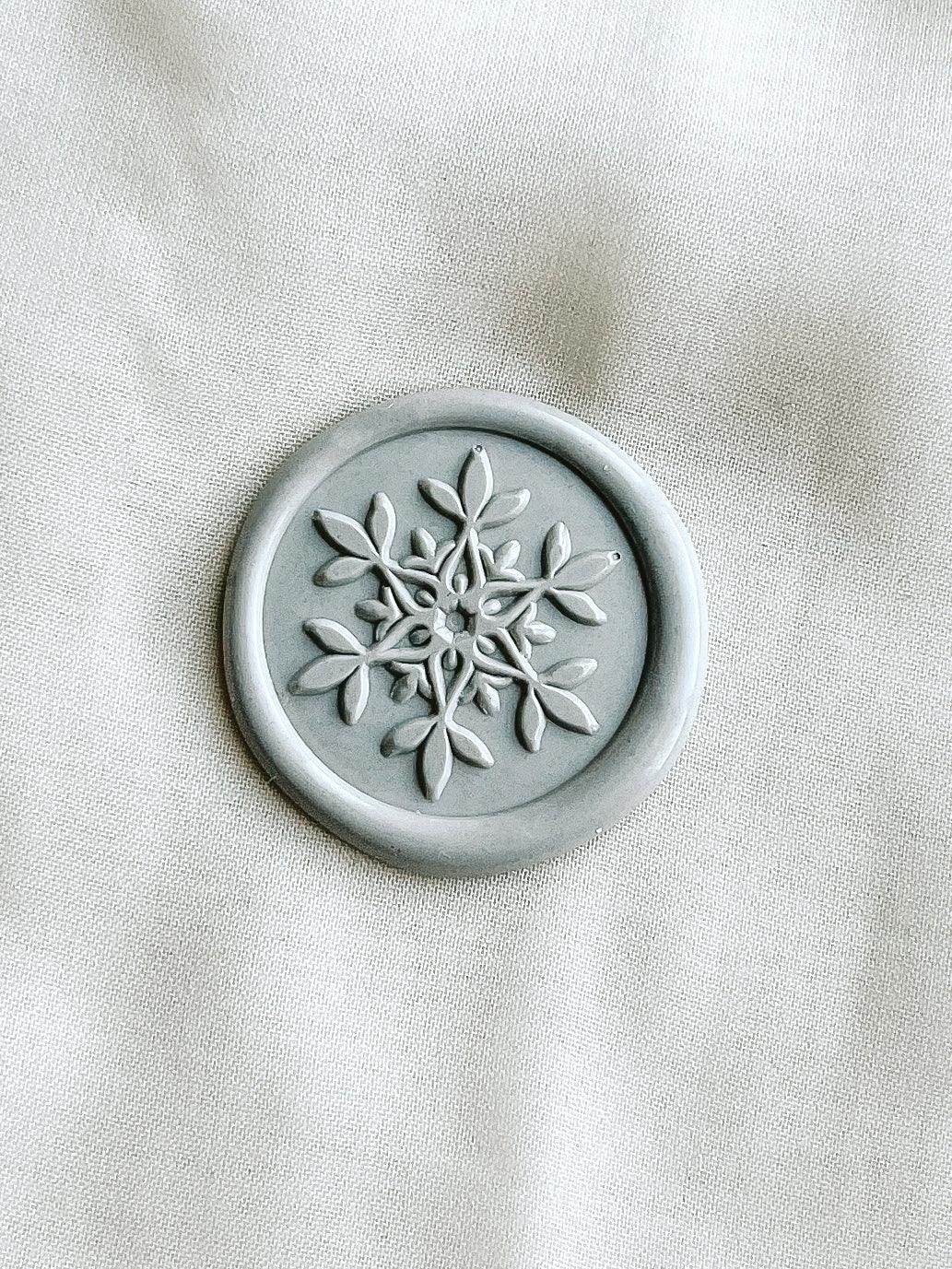 Snowflake wax seal - Set of 9 - Made of Honour Co.