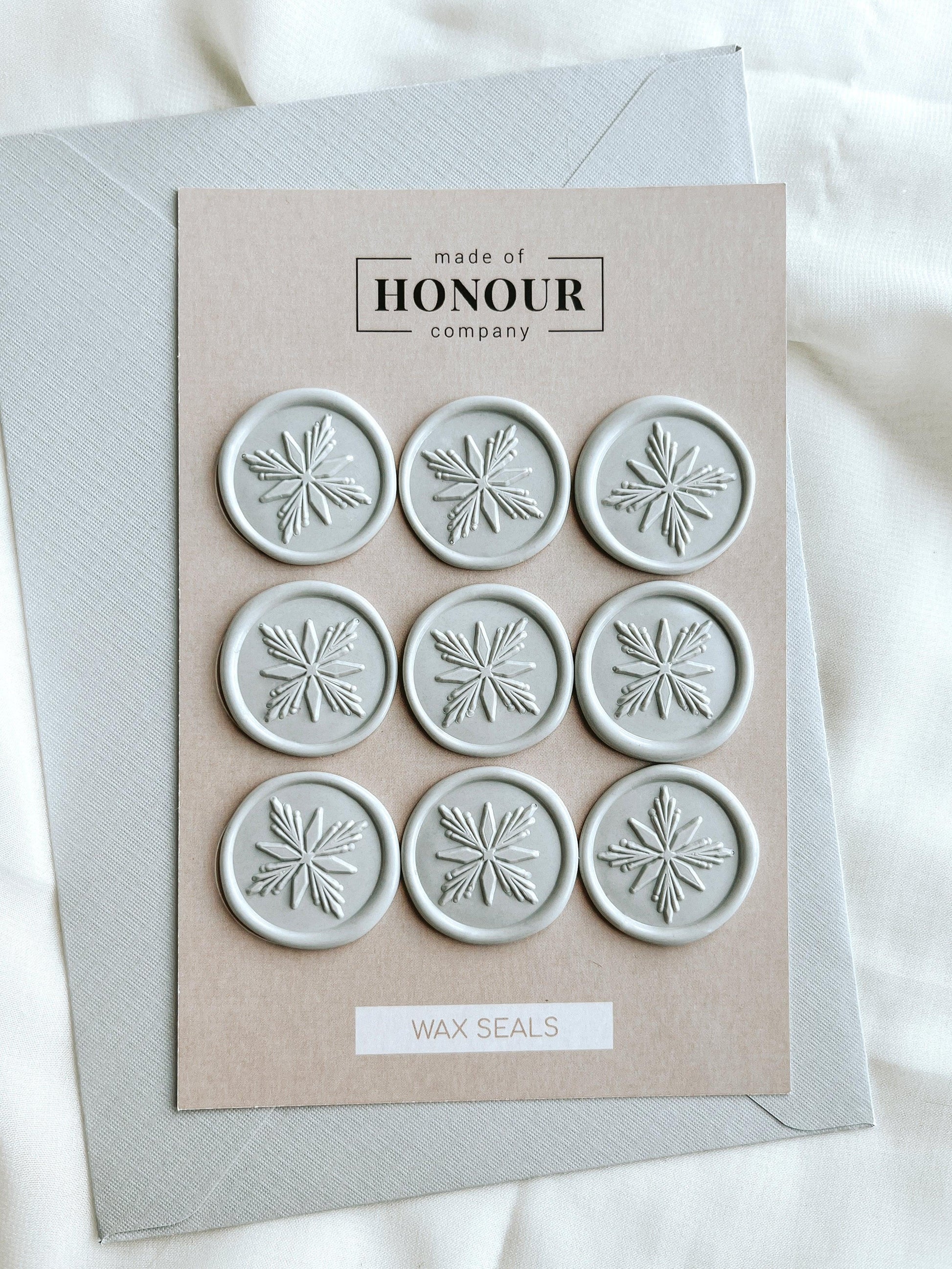 Star wax seal - Set of 9 - Made of Honour Co.
