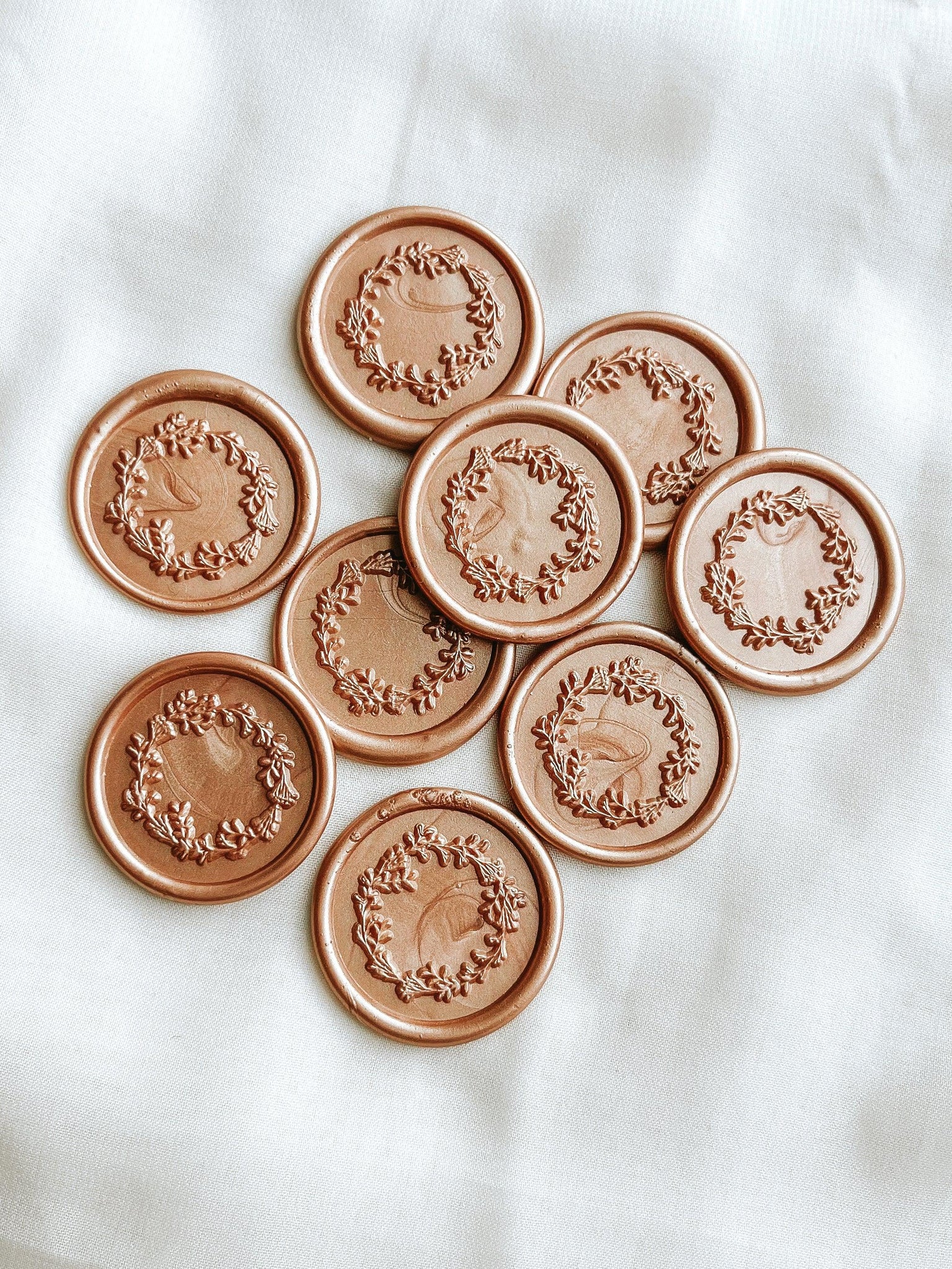 Wreath wax seals - Set of 9 - Made of Honour Co.